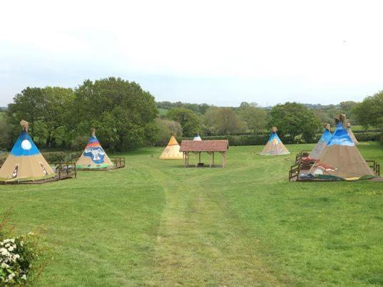 Big Sky Tipi Holidays Wartling Екстериор снимка