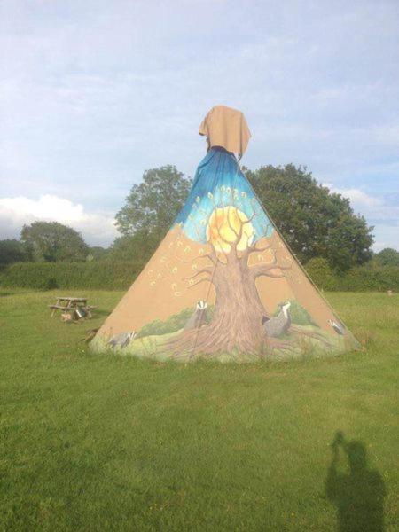 Big Sky Tipi Holidays Wartling Екстериор снимка